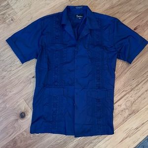 Charlie Sheen button down
